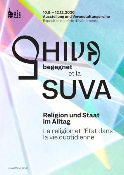 Ausstellungsplakat Shiva und Suva
