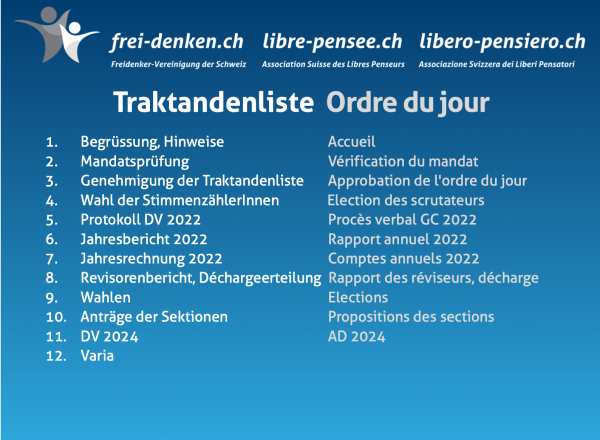 Traktandenliste DV 2023