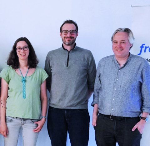 Sonja Stocker, Valentin Abgottspon, Marc Moser (v.l.n.r.)