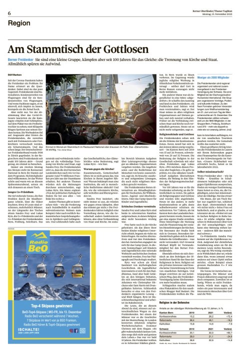 Am Stammtisch der Gottlosen