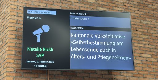 Kantonale VI zur Selbstbestimmung am Lebensende auch in Alters- und Pflegeheime